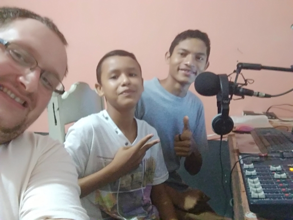 Audycja w radiu - Melgaço parafia św. MIchała Archanioła