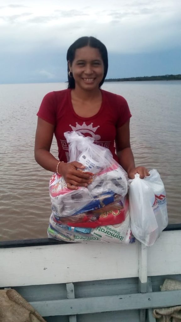 Osoba odbierająca paczkę