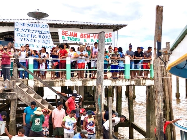 Most w Chaves nasze przywitanie