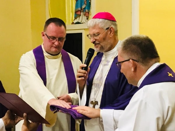 Msza Św. przekazanie stuły symbolu spowiedzi św.